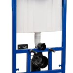 Dual Flush Concealed Cistern Frame with Square Plate