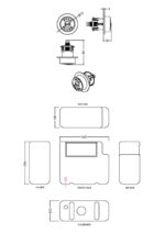 Universal Access Cistern & Brushed Brass Traditional Flush Plate - Image 2